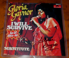 Gloria Gaynor disco era signed autographed PHOTO 