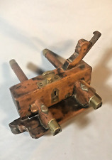 ON SALE Antique English Shipwright's Plane, Wood and Brass picture