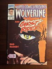 Marvel Comics Presents 64  Wolverine Ghost Rider Blade 1990 picture