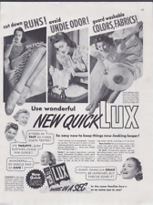 1940 Print Ad Lux Soap Laundry Cut down runs avoid undie odor guard washable picture