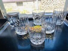 Waterford Whiskey Glass Curated Mikasa Villeroy Boch Barware Crystal Set-6 picture