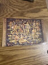Vintage Postcard United Nations ,Woven Tapestry  picture