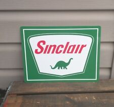 Sinclair Metal Sign gasoline advertising garage shop man cave 9x12