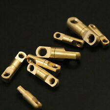 5-12mm20pcs solid brass double rotary eye rotary connector for keychain process  picture