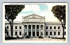 Media PA-Pennsylvania, Delaware County Court House, Antique, Vintage Postcard picture