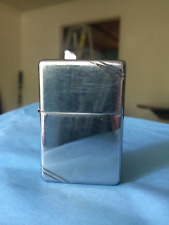 vintage zippo lighter pat 2032695   1932 chrome art deco picture