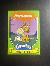 1991 CapriSun Nickelodeon Tommy & Spike #15 Rugrats Rookie Vintage MTV Card  picture
