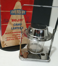 Vintage Eveready Big Jim #106 Camp Lantern Search Flood Multi Purpose  Lantern. picture