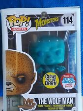 Funko Pop Wolfman 114 - (Glow) New York Comic Con Ltd Ed With Glow Protector. picture
