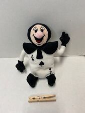 Disney Alice in Wonderland Plush Beanie Ace of Spades Guard picture