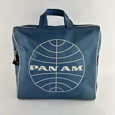 PAN-AM Vinyl Travel Carry On Flight Luggage Bag 