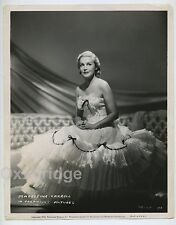 MADELEINE CARROLL Elegant Portrait PARAMOUNT 1938 Glamour Photo J3216 picture