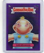 2022 GPK Garbage Pail Kids Chrome 195a Lucas Mucas 85/250 Purple Refractor F S&H picture
