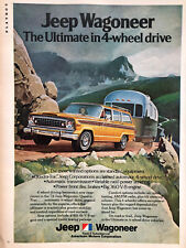Vintage 1974 Jeep Cherokee Wagoneer original color ad A444 picture