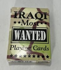 Vintage Hoyle IRAQI MOST WANTED PLAYING CARDS picture
