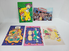 Lot of 5 - 1997 Nickelodeon & Rugrats Postcards Unused VGC  Hard to Find picture
