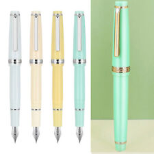 Jinhao 82 Acrylic Transparent Fountain Pen Fine Nib 0.5mm Ink Writing Gift Penpe picture
