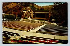 Laguna Beach CA, Irvine Bowl, Stage Seating Hills California Vintage Postcard picture