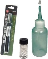 Sluice Monkey Black Sand Pocket Magnet, 4oz Sniffer Bottle and Glass Vial picture