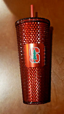 Limited Starbucks Red Studded Stanford University Tumbler Collegiate Series 24OZ picture