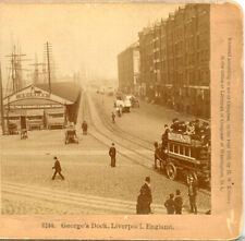 ENGLAND, George's Dock, Liverpool--Kilburn Stereoview D7 picture