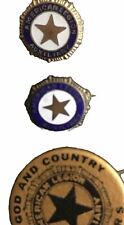 2 American Legion Auxilary Pinback Lapel Pins June 1920 W/vintage Juniors Pin picture