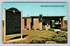 NE-Nebraska, Central Platte Valley, Rest Area, Interstate 80 Vintage Postcard picture