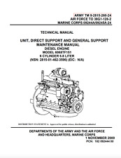 356 Page John Deere 6068TF151 6 Cylinder 6.8 L Engine Maintenance Manual on CD picture