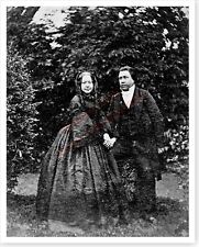 Charles Haddon Spurgeon With His Wife Susannah 8x10 Silver Halide Photo picture