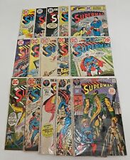 15 Lot DC Comics Assorted Superman Titles Bagged and Boarded 241-293 Bronze Age picture