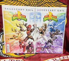Mighty Morphin Power Rangers #50 Covers A&B Connecting Set Necessary Evil picture
