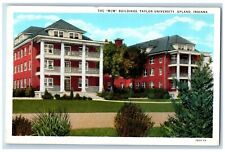 c1920 MCW Buildings Taylor University Exterior Upland Indiana Vintage Postcard picture