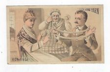 1800's Adver. Trade Card H. O'Neill & Co. Fancy Ribbons 