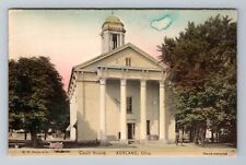 Ashland OH-Ohio, Court House, Antique Vintage Souvenir Postcard picture