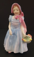 Royal Doulton Small Girl Figurine - WENDY - 1950s - SIGNED - 5 INCH - HN2109 picture