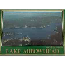 Lake Arrowhead Village Lake San Bernardino Mountains Southern CA Postcard picture