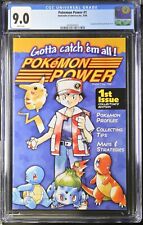 Pokemon Power #1 CGC 9.0 • 1998 • Nintendo • Red • Pikachu • 2nd Highest Graded picture
