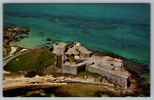 Postcard St. George's Bermuda Fort St. Catherine Aerial View picture
