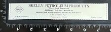 Skelly Petroleum Products Bloomington IL 1957 Advertising Print Ad picture