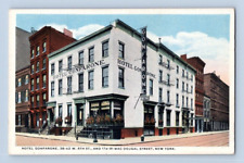1918. HOTEL GONFARONE, MACDOUGAL STREET, NY. POSTCARD II12 picture