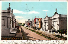 Postcard Metairie Cemetery New Orleans Louisiana Undivided Back Card 1905-1906 picture