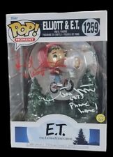 Funko Pop E.T. 40th Anniversary Elliott & E.T. Flying GITD Beckett Witnessed COA picture