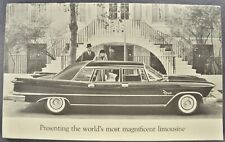 1957 Chrysler Imperial Limousine Brochure Ghia Body Excellent Original 57 picture