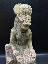 Rare SEKHMET Altar statue Warrior Goddess of Destruction and Healing picture