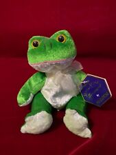 Kellytoy Jewel Tone Treasures Bean Filled Plush Frog Vtg 1999 EUC 7