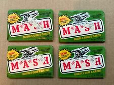 Lot of (4) 1982 Donruss M*A*S*H Unopened Card Packs, 6 Cards / Pack Good Cond. picture