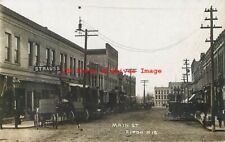 WI, Ripon, Wisconsin, RPPC, Main Street, Business Section, Photo picture