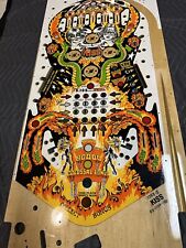 Genuine Repro Bally KISS pinball Aucoin Play Field, Brand New Mint Very Rare picture