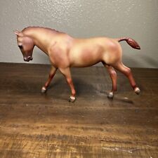 Vintage 1992 Breyer Plain Pixie Model Horse Red Roan Cantering Welsh Pony #866 picture