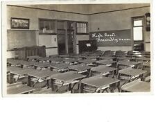 c1915 High School Assembly Room Classroom Teaching Education RPPC Photo Postcard picture